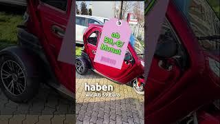 Alle URBAN HOPPER OHNE ANZAHLUNG FINANZIEREN (BONITÄT VORAUSGESETZT) #microcar #kabinenroller