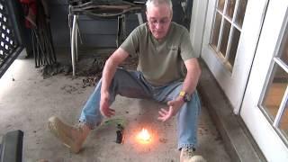 Backpacking Fatwood Fire Starter