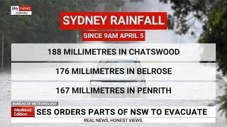 Parts of New South Wales smashed by heavy rain