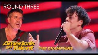 Moses Concas: Italy's Winner Gets The Simon Treatment on @AGT Champions