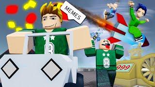 ROBLOX When the FUNNY MOMENTS - EXTREME NATURAL DISASTERS (MEMES) 