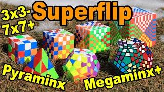 How to Superflip ANY Cube: Easiest Methods!
