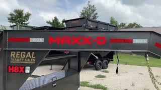 The H8X / H8B Equipment haulers by MAXX-D Trailer