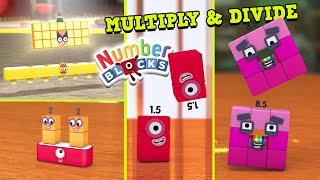 Numberblocks Multiplication & Division Compilation