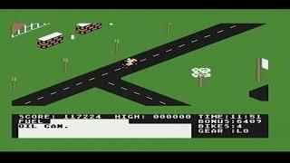 Action Biker   Atari 800xl