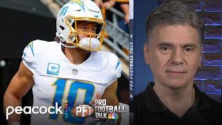 Chargers' Justin Herbert says ankle feels better than last week | Pro Football Talk | NFL on NBC