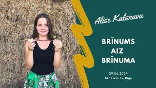 "Brīnums aiz brīnuma", runā Alise Kalsnava