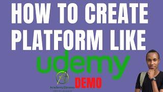 How To Create Platform Like Udemy Demo | AcademyZpresso Demo and WalkThrough