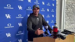 Kentucky Wildcats OC Bush Hamdan - 9/17 Practice