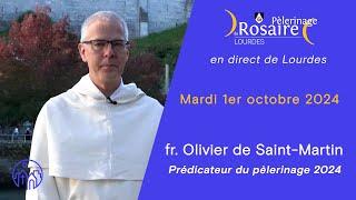 Frère Olivier de Saint-Martin, prédicateur du Rosaire 2024