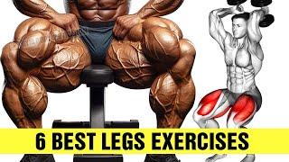 6 Magic Exercises for a Bigger Legs - Gym Body Motivation