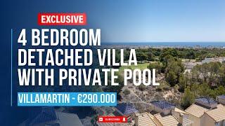 South Facing 4 Bedroom Renovated Villa in Villamartin near Torrevieja - Spain - €290.000