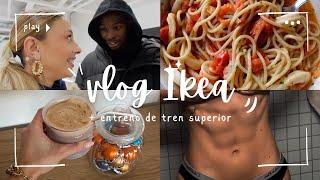  Daily vlog: We're going to IKEA, getting the terrace ready + my upper body and abs routine 