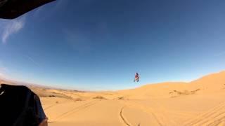 crf450 Glamis jump - Nick Tschirhart #741