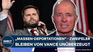 USA: Deportations-Fantasien! Vance kann auf Parteitag der Republikaner Kritiker nicht überzeugen