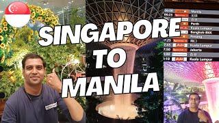 Exploring JEWEL CHANGI and travelling PHILIPPINES via SINGAPORE | VISA FREE | Full Guide