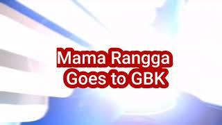 Mama Rangga Goes To GBK Bareng Jokowi Putihkan Jakarta. Heboh