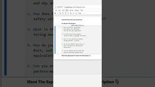 Essential Rust Interview Questions for Modern Developers | CodeVisium #Rust #TechInterview