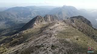 La Serrella (Mallá del llop) , 4K a vista de drone.