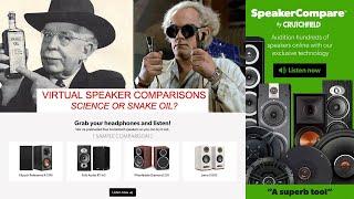 Crutchfield SpeakerCompare: Science or Snake Oil?