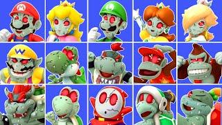 Super Mario Party Minigames - Zombie Party Pack (All Characters)