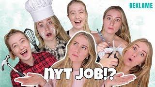 NYT JOB?! Stopper jeg på YouTube? Konditor, frisør, tømrer, fitnessinstruktør eller tjener?