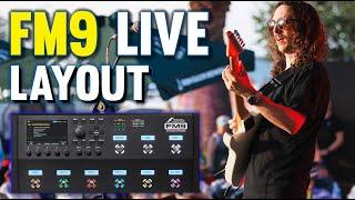 Gigging with a Fractal FM9 || My Live Preset Layout