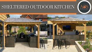 SHELTERED OUTDOOR KITCHEN UK | HAMPSHIRE