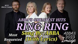 RING RING. SONG BY: ABBA (WITH LYRICS) GREATEST HITS.