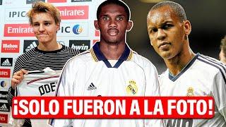 Los 8 FICHAJES del REAL MADRID que solo LLEGARON a tomarse la foto y SE FUERON