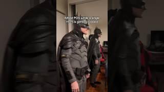 Realistic Batman Suit Up Scene #batmancosplay #batman #thebatman #batmancostume #cosplay #dccosplay