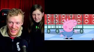 WILLDOG & Emily React to PEPPA PIG TRY NOT TO LAUGH!