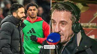 "It's desperate" | Gary Neville says Man Utd HAVE to get a result against Liverpool