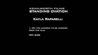 Interview with Kayla Raparelli for Standing Ovation