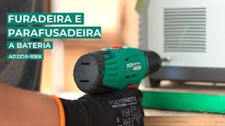 Furadeira e Parafusadeira a Bateria ADJZ10-10EK - DCA | MGL do Brasil