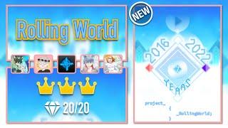 Rolling World (RS MEGA COLLAB) - Perfect Run (⭐️⭐️⭐️⭐️⭐️)