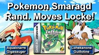 Pokemon Smaragd Nuzlocke aber meine ATTACKEN sind ZUFALL (Random Moveset Locke)!