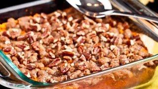 [ Full Video ] Sweet Potato Casserole with Pecan Topping   Chew Out Loud