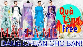 Áo dài đẹp TÔN DÁNG rất nhiều chị say mê