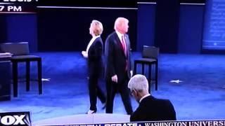 Finish -  Hillary Clinton Donald Trump Presidential Debate October 9