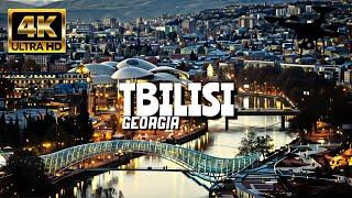 Tbilisi, Georgia In 4K By Drone - Amazing View Of Tbilisi, Georgia