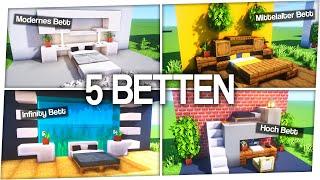 5 coole BETTEN in Minecraft 