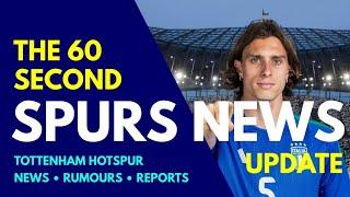 THE 60 SECOND SPURS NEWS UPDATE: Interest in Calafiori, Royal Talks, Jonathan David, Internationals