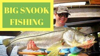 BIG SNOOK FISHING- First YouTube video!