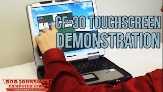 Touchscreen Demo: Panasonic Toughbook CF-30