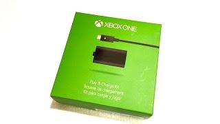 Unboxing the Xbox One Play & Charge kit