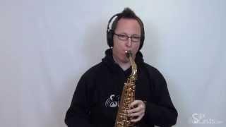 How to play "Just The Way You Are" Billy Joel Sax Solo Phil Woods (Saxophone Lesson ST102)