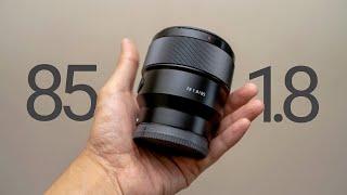 Sony FE 85mm f/1.8: A Quick Look (4K)