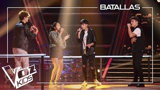 Alonso, Aisha, Galileo and Lucas - Where is the love | Battles | The Voice Kids Spain 2024