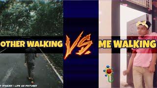 Me walking vs other walking #short #funny #bhyfp